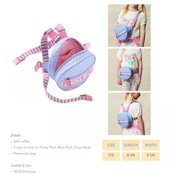 Matilda Jane Carried Away Ruffled Bag - Picture 4 of 4